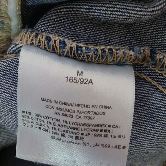 OLD NAVY Women’s Long Sleeve Denim Jean Jacket M - Picture 3 of 8